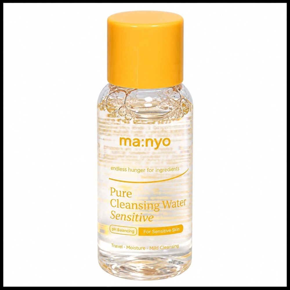 Manyo Pure Cleansing Water Sensitive 30ml Triple Micellar Face Makeup Removal